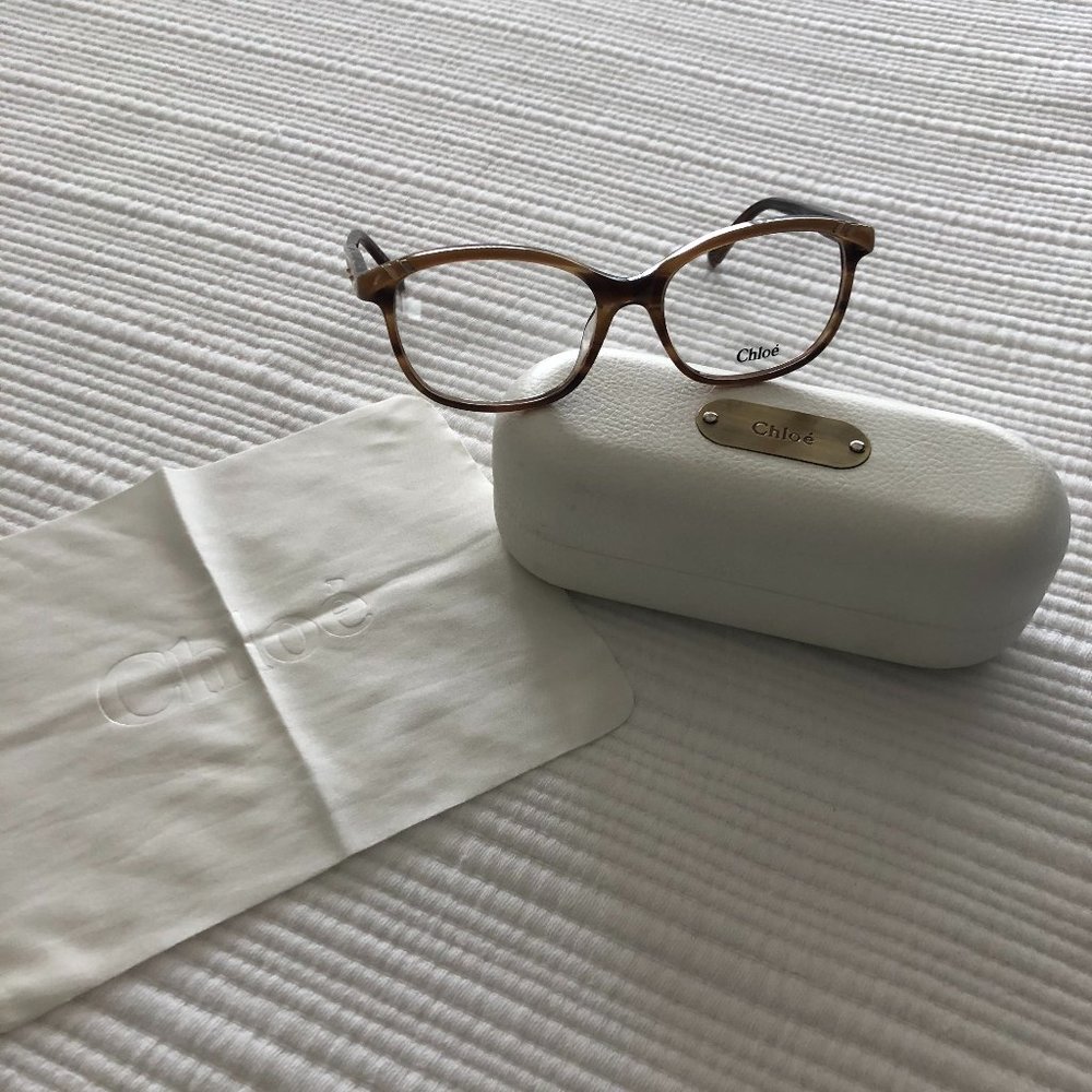 Chloe Women's oval optical frame